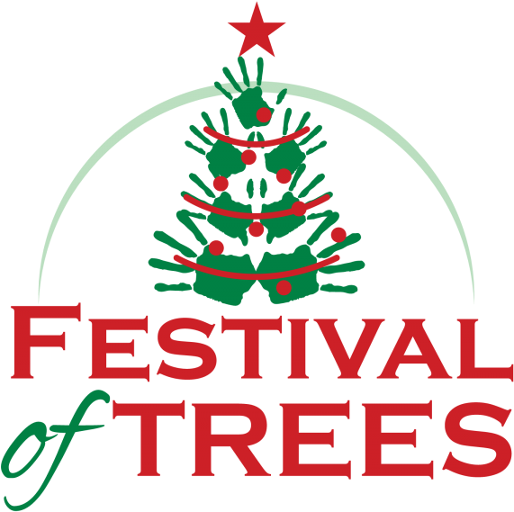 Festival Of Trees Logo (600x580), Png Download