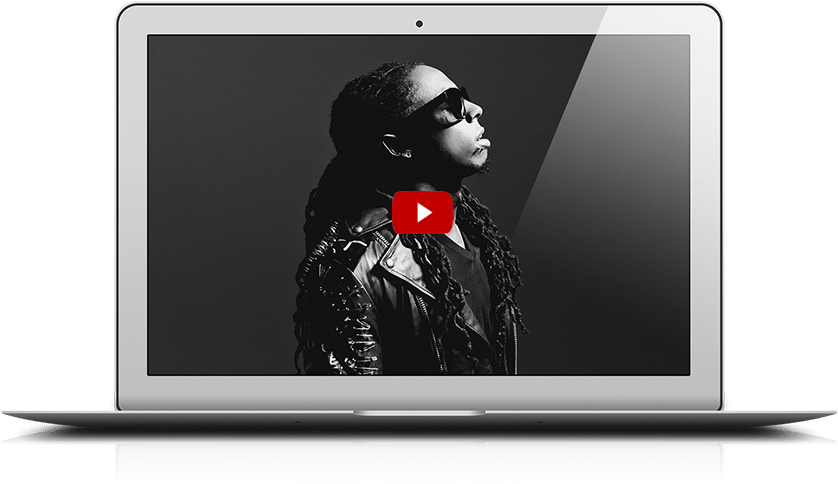 Get On Vevo - Lil Wayne-running The Game (cd) (871x534), Png Download