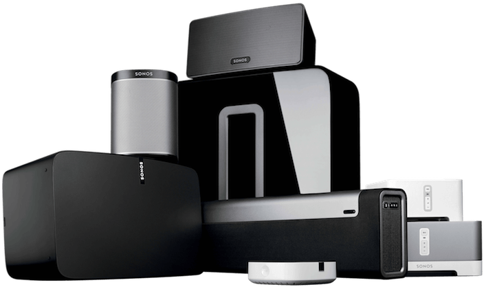 Sonos 2 - Sonos Range (977x500), Png Download