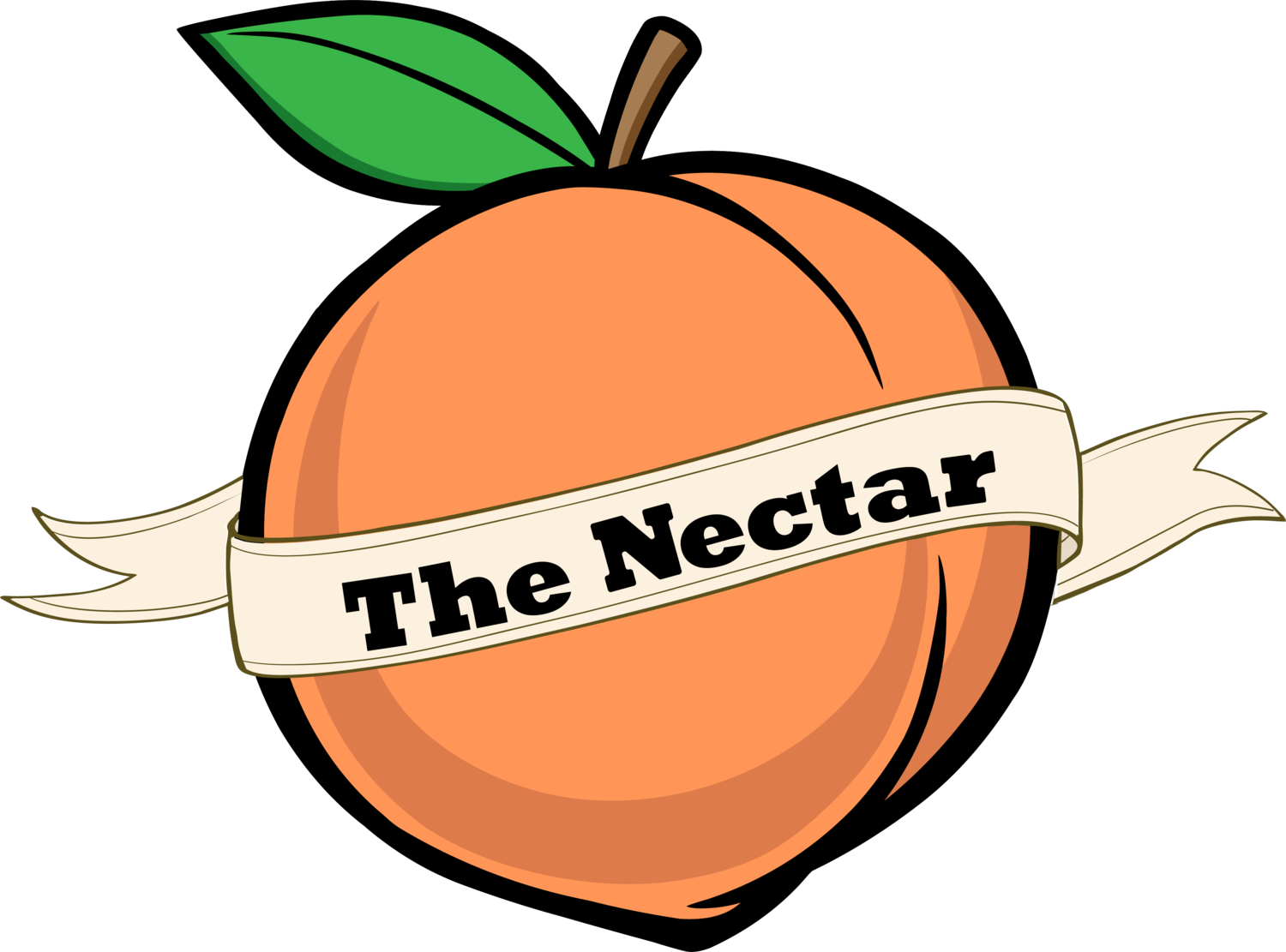 Crown Royal Vanilla The Nectar Clipart Transparent - Peach Clip Art (1500x1111), Png Download