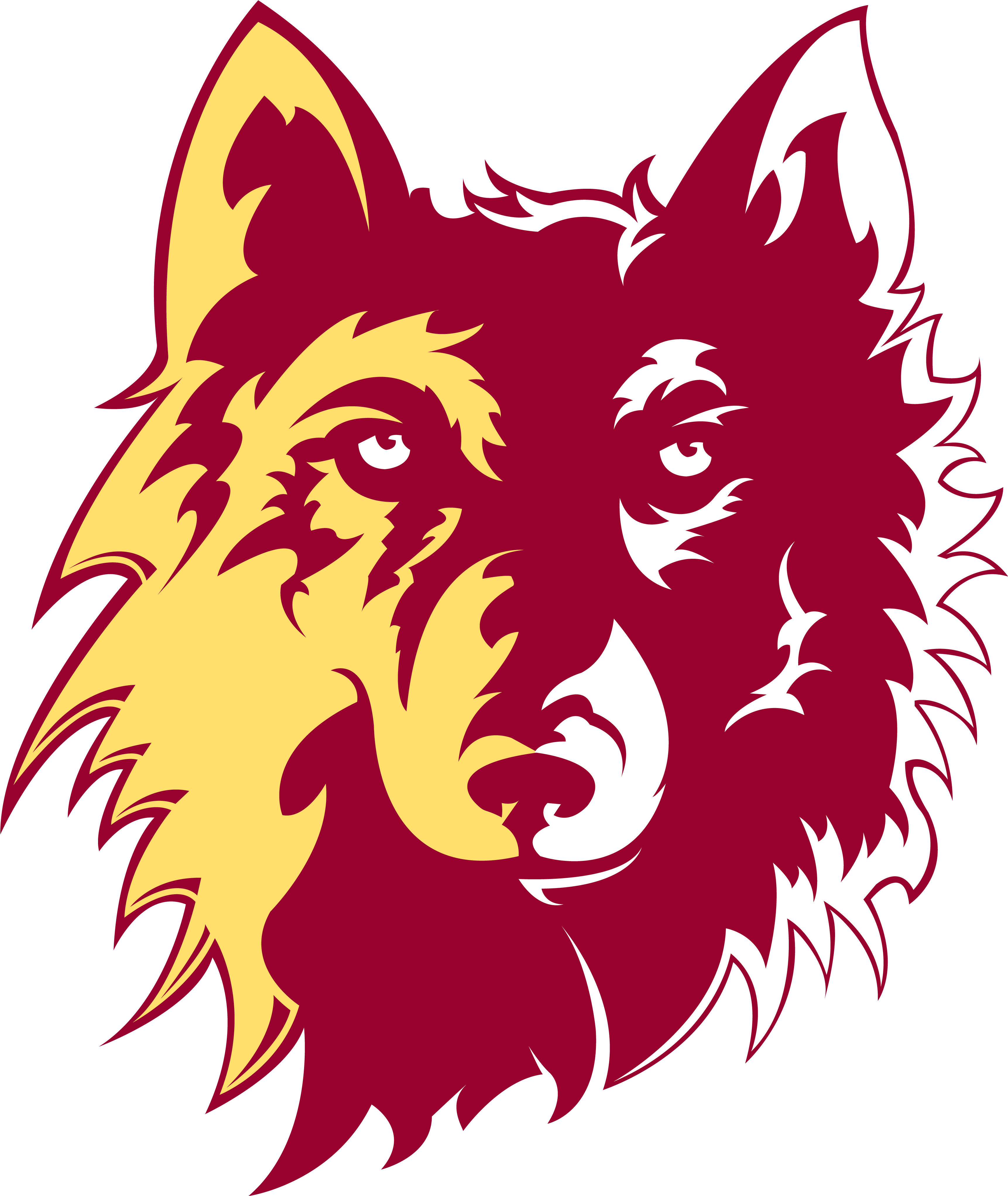 Northern State Roster - Northern State University Wolves (4085x4085), Png Download