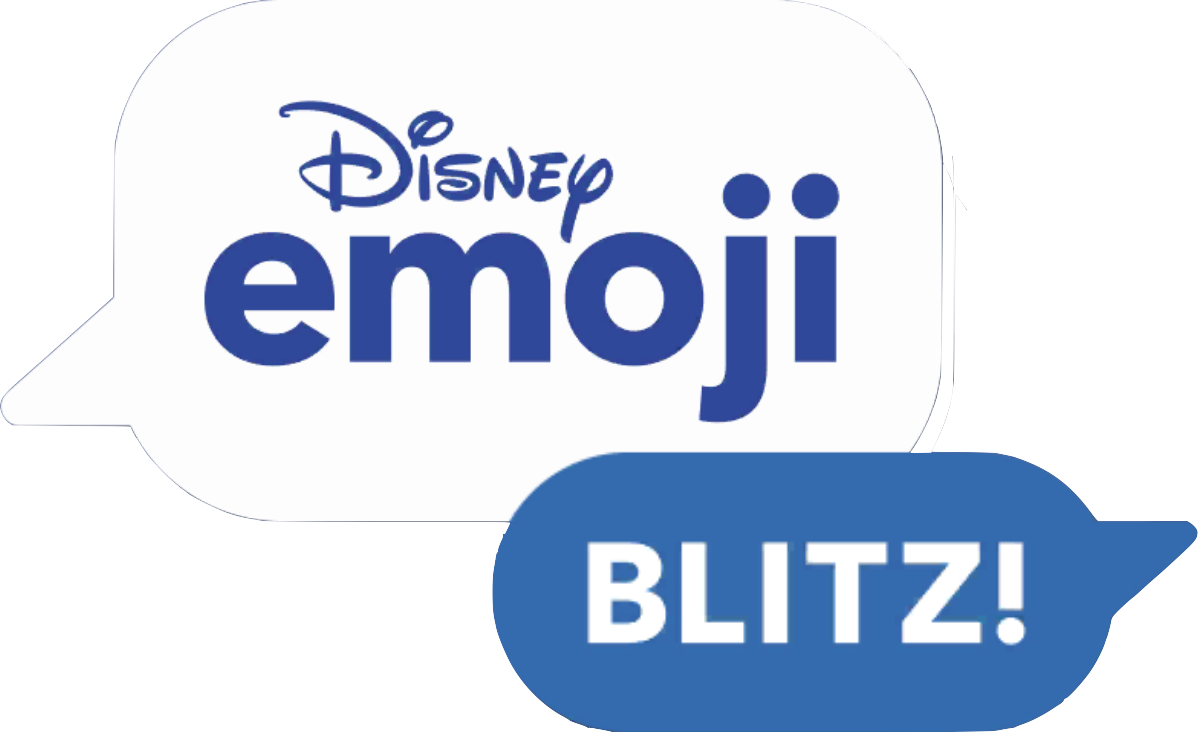 Emoji Blitz Logo - Disney Emoji Blitz Violet (1198x732), Png Download