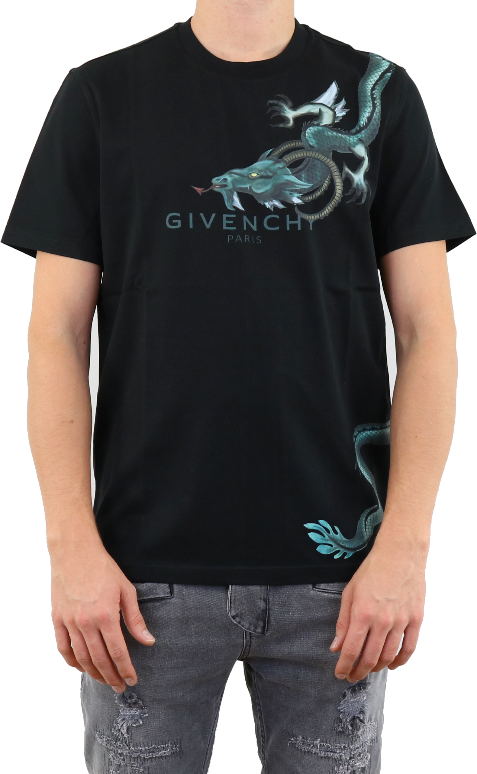 Givenchy Bm70f43002 - T-shirt (1600x2559), Png Download