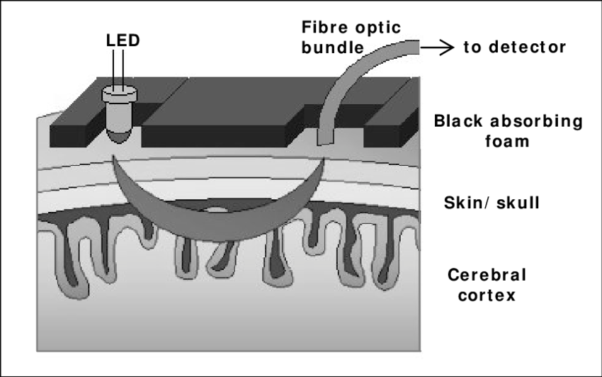 Use Of Black Pvc Foam To Shield Detector From Stray - Diagram (850x532), Png Download