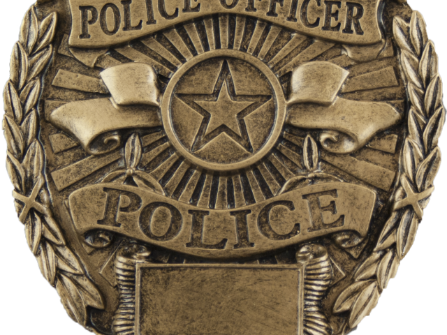 Police Shield - Clip Art (640x480), Png Download