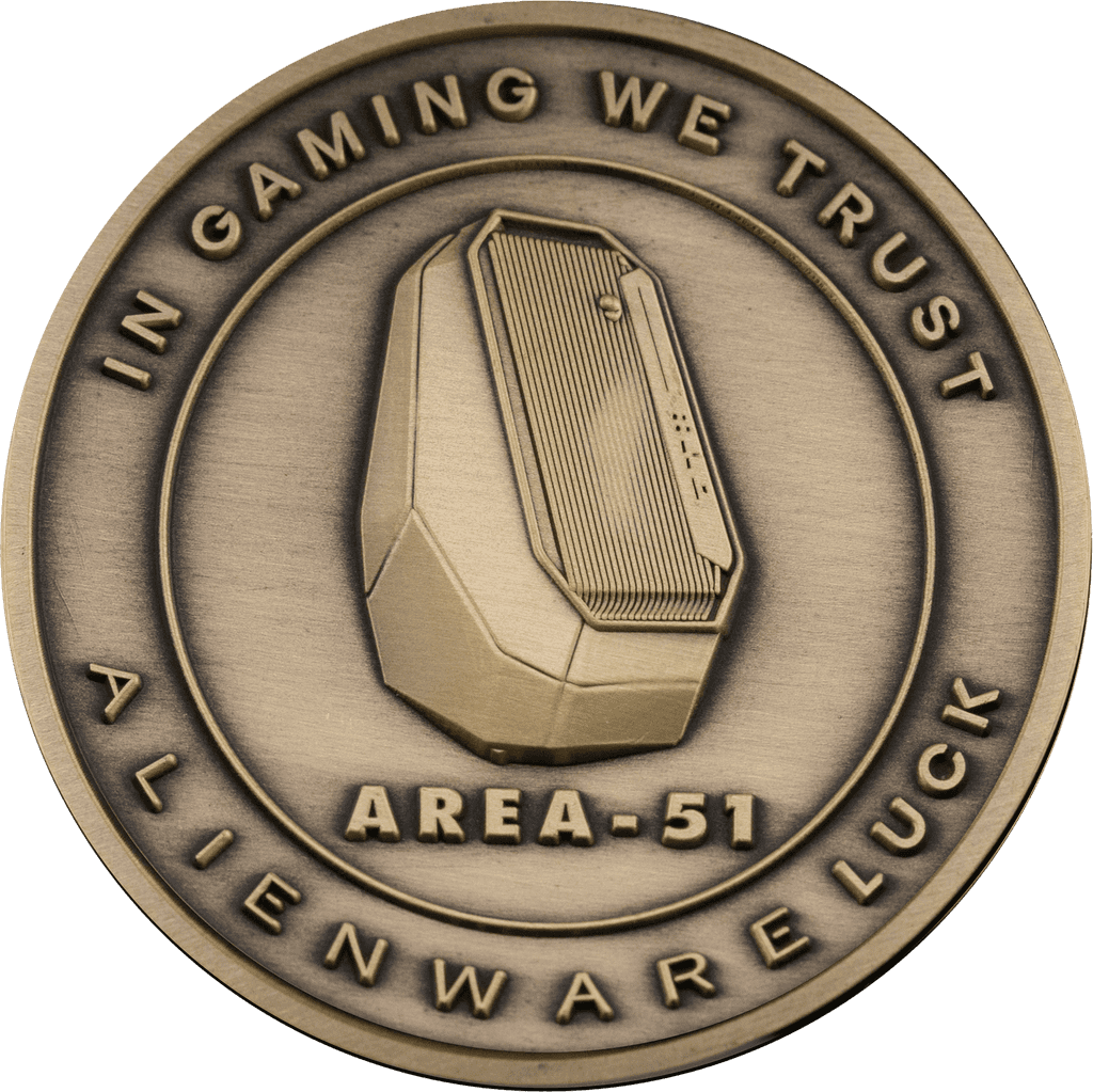 #alienware Challenge Coin - Emblem (1024x1023), Png Download