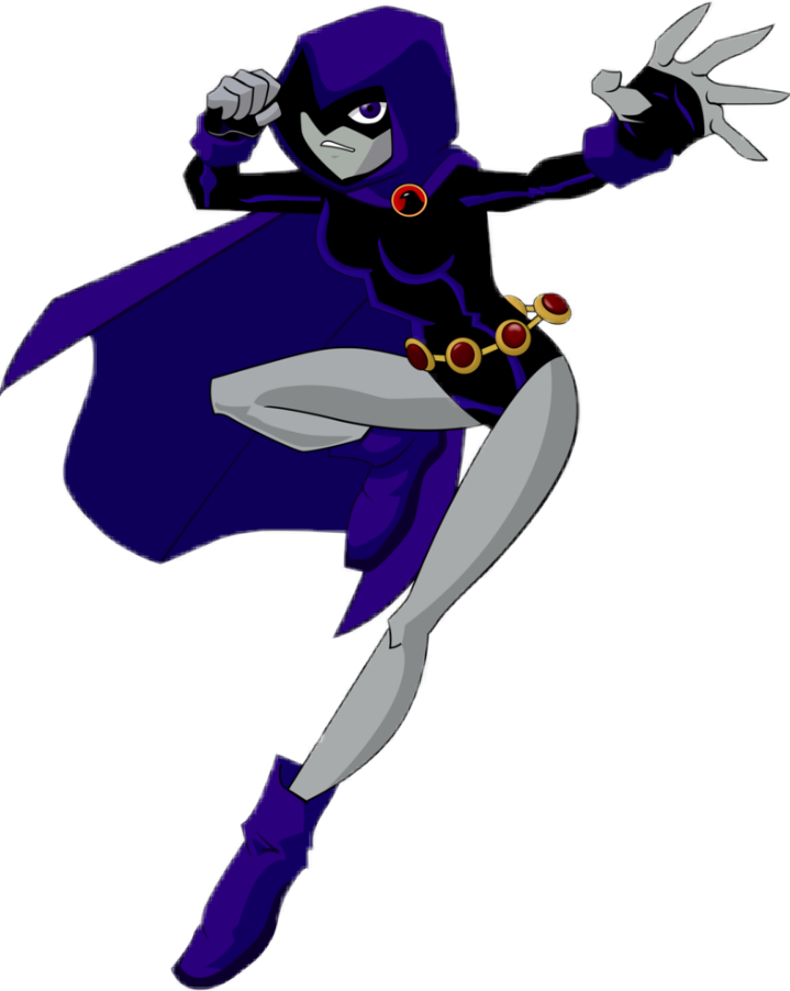 Report Abuse - Raven From Teen Titans (719x902), Png Download