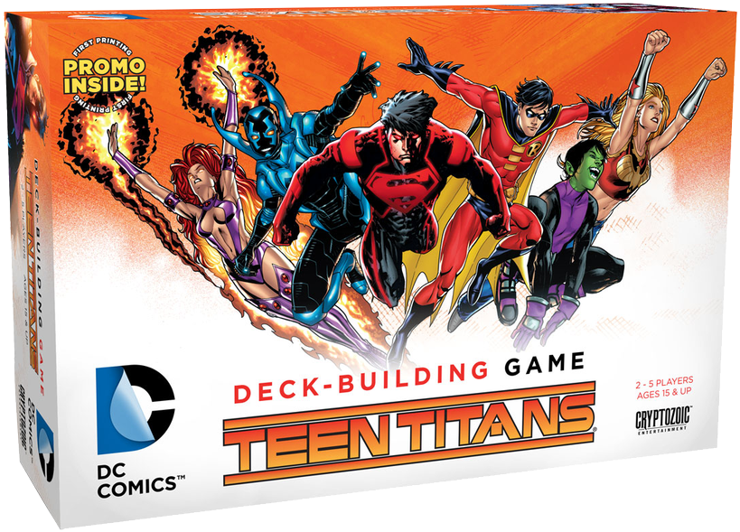 Teen Titans Deck Building (900x675), Png Download