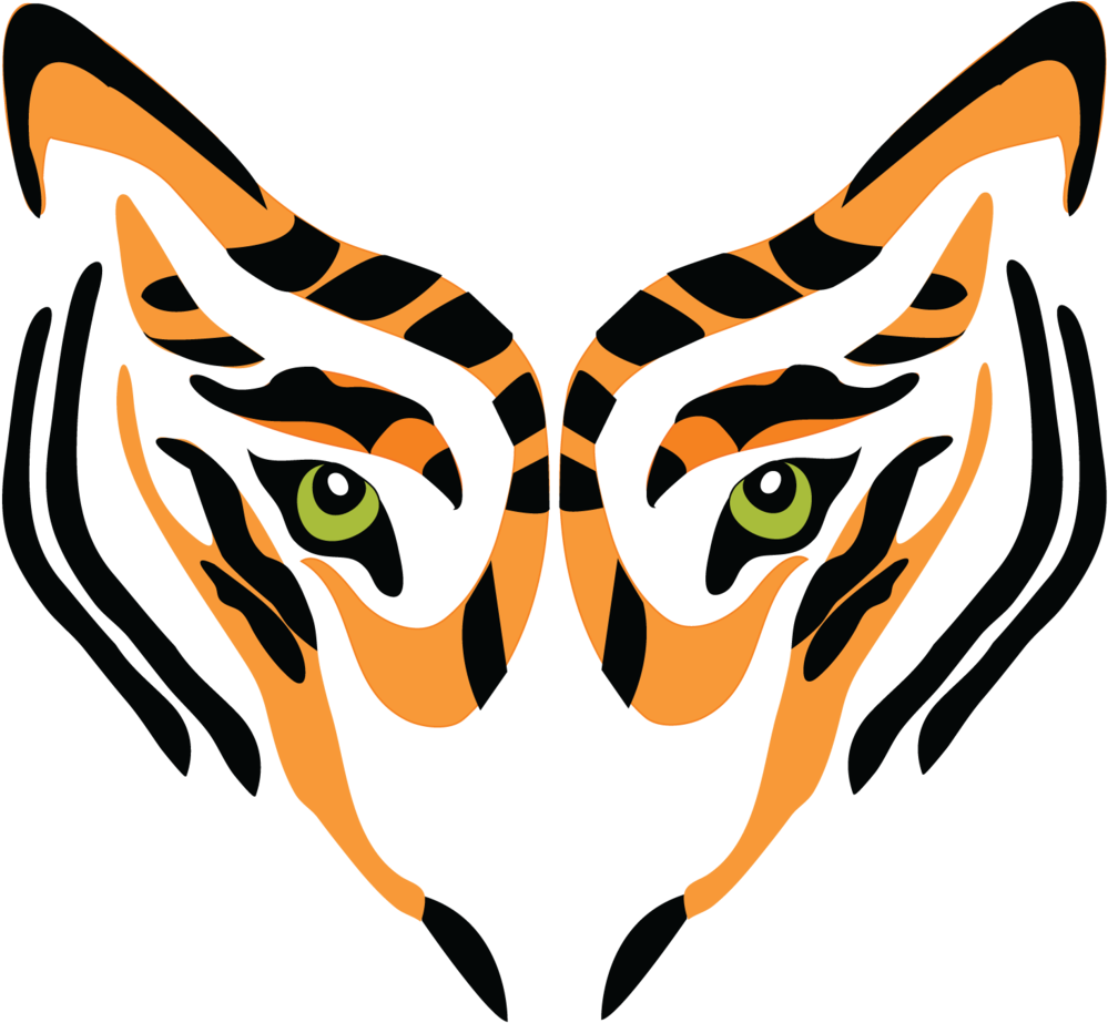 Tiger Logo 2 By Little-raid - Tiger Logo Images Png (999x923), Png Download