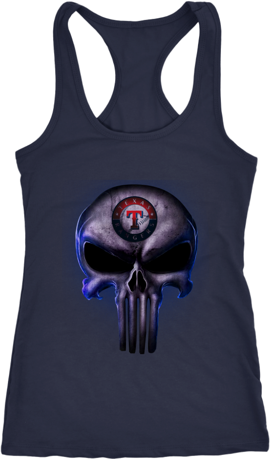 The Punisher Skull Texas Rangers Baseball Mlb Shirts - Funny Air Traffic Controller Logos (1024x1024), Png Download