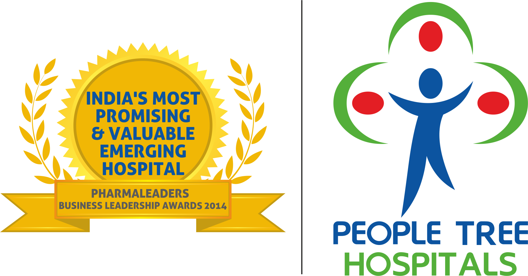 Best Dental Clinics In Bangalore - People Tree Hospital Logo (1822x952), Png Download