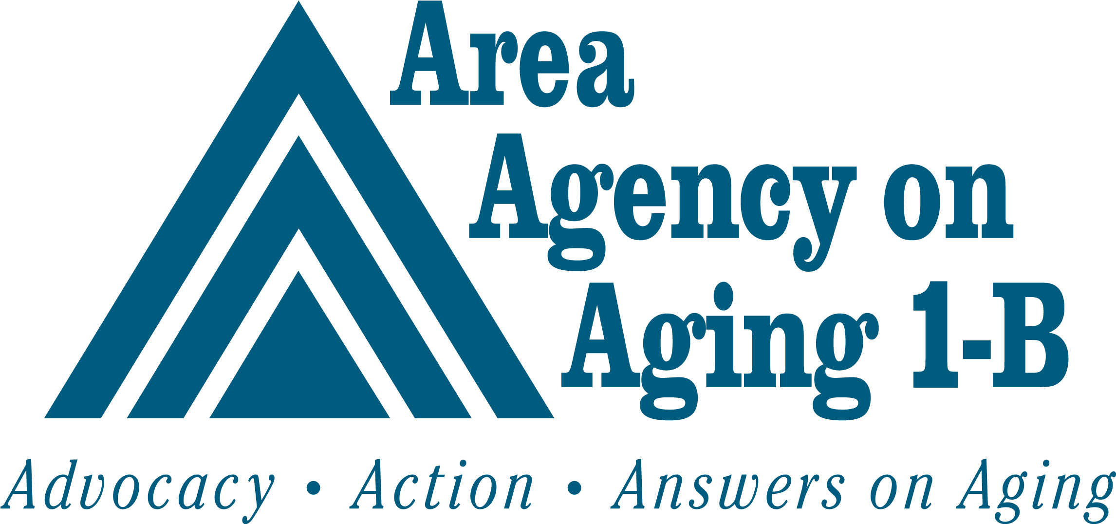 Area Agency On Aging 1 B Logo (2291x1088), Png Download