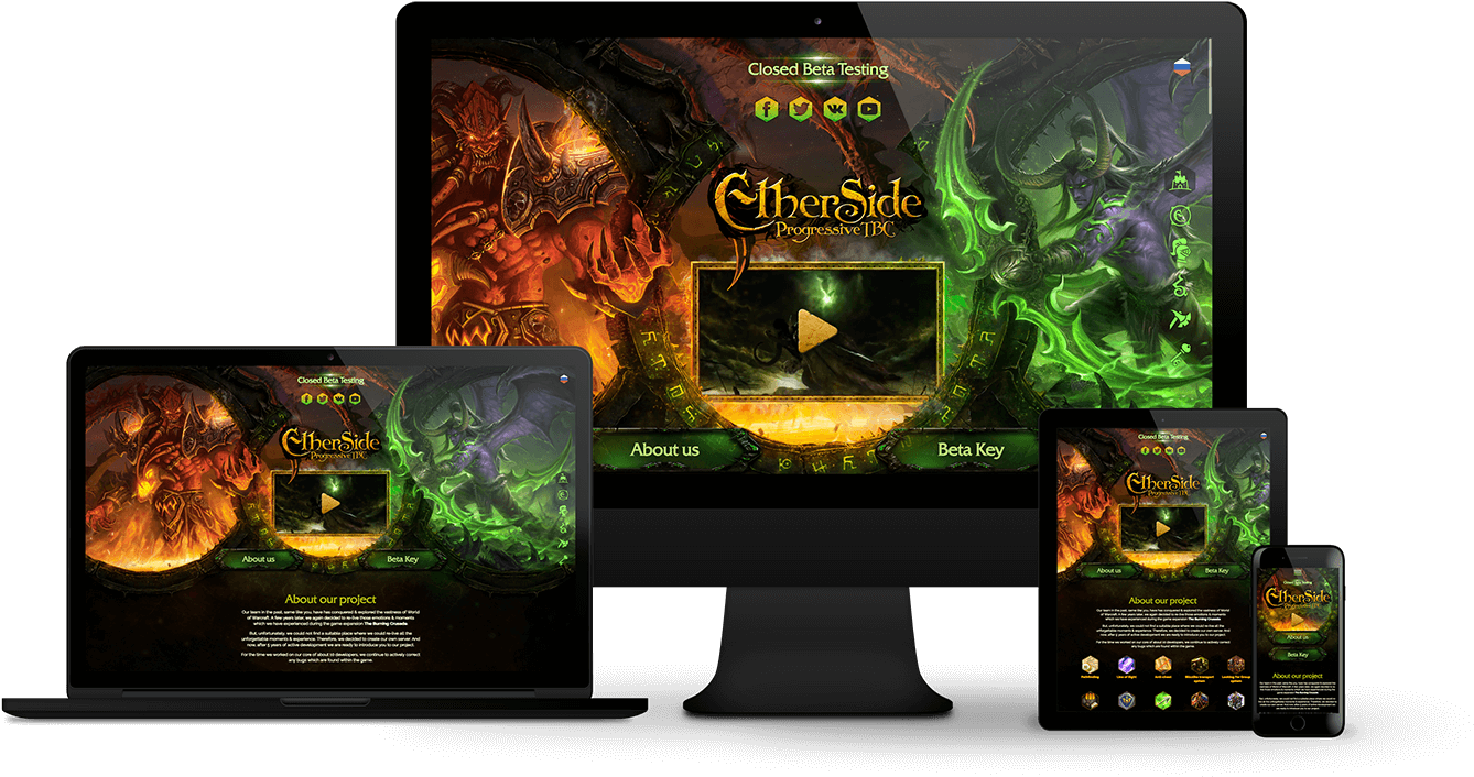 Adaptive For Any Device - Lineage Ii (1440x782), Png Download