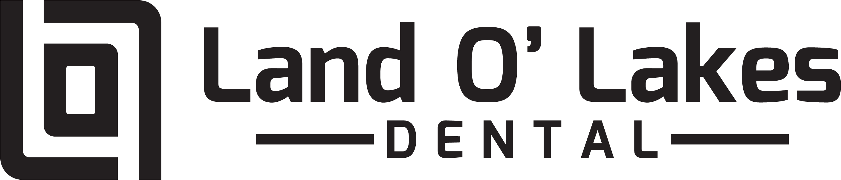 Land O' Lakes Dental (2943x809), Png Download