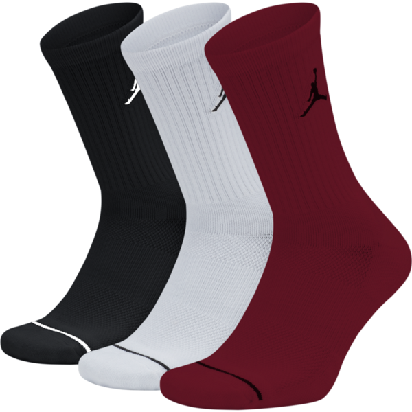 Jordan Jumpman Crew Socks 3 Pack - Jordan Sock (600x600), Png Download