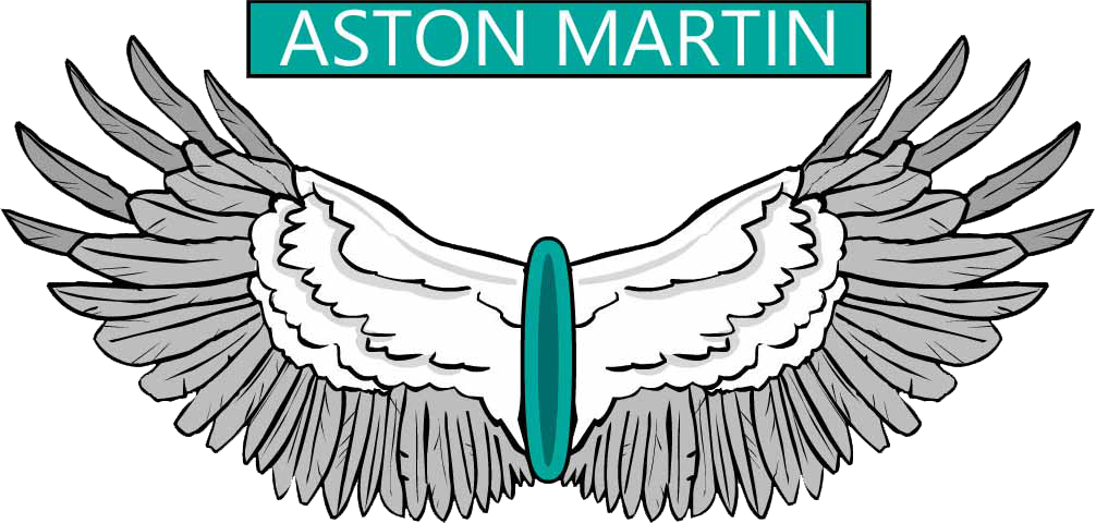 Aston Martin Logo-1 - Illustration (1006x480), Png Download
