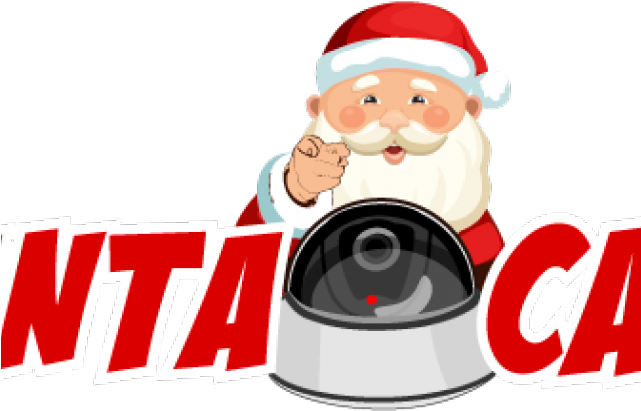 Santa Clipart Camera - Santa Cam Clipart (640x480), Png Download