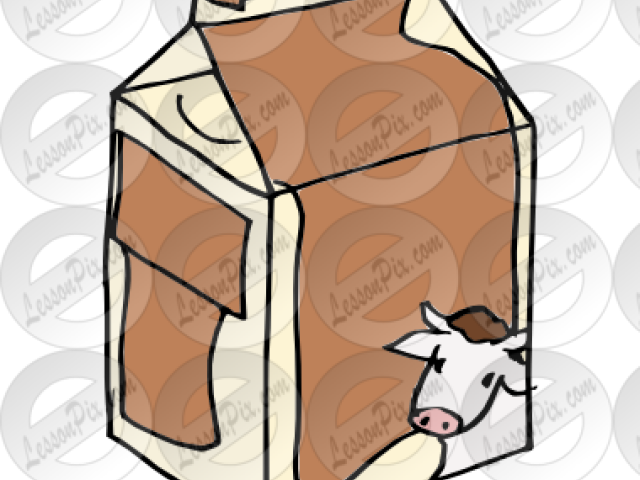 Draw A Chocolate Milk Cartoon (640x480), Png Download