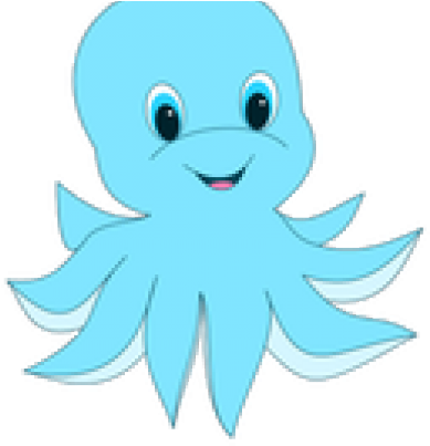 Zazzle Niedliche Blaue Krake Ipad Mini Hülle (640x480), Png Download