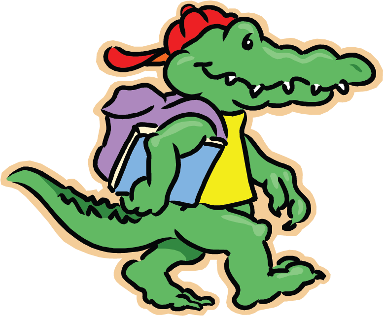 Groves Gator - School Gator (800x667), Png Download