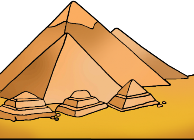 Pyramids Clip Art (640x480), Png Download