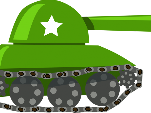 Tank Clipart Army Helicopter - Tank Clipart Png (640x480), Png Download