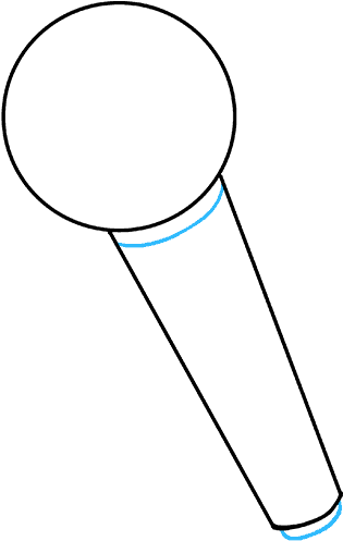 How To Draw Microphone - Crc Press (680x678), Png Download