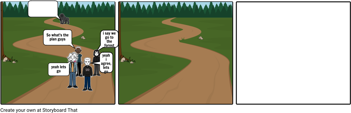 Harambe - Footnote To Youth Comics (1164x385), Png Download