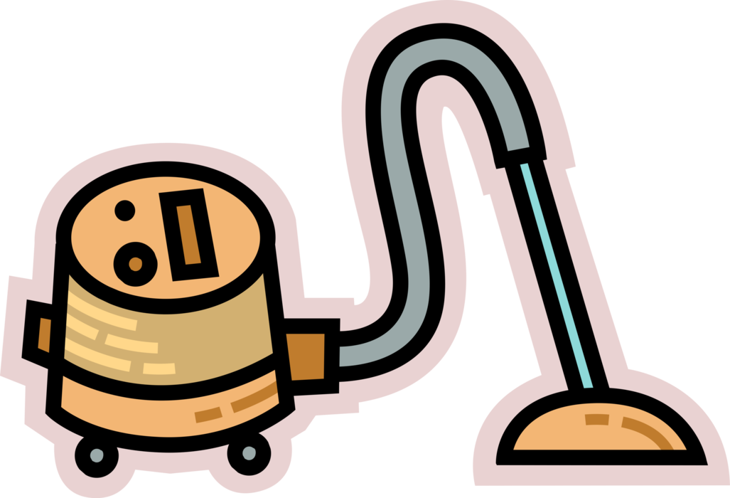 Vector Illustration Of Vacuum Cleaner Uses Centrifugal - Illustration (1027x700), Png Download