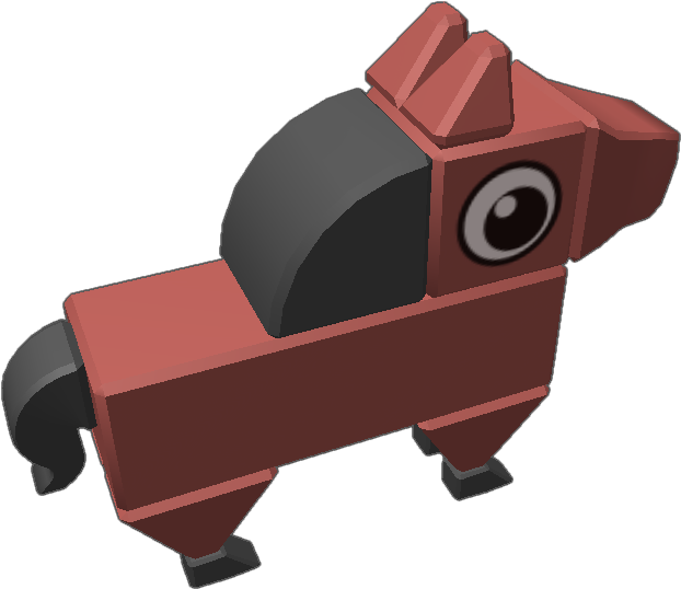 Just A Normal Horse - Illustration (768x768), Png Download