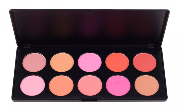 Coastal Scents Blush Palette - Coastal Scents 10 Blush Palette (600x711), Png Download