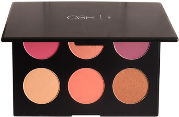 C601 6 Shade Blush - Anastasia Beverly Hills Glow Kit (600x600), Png Download
