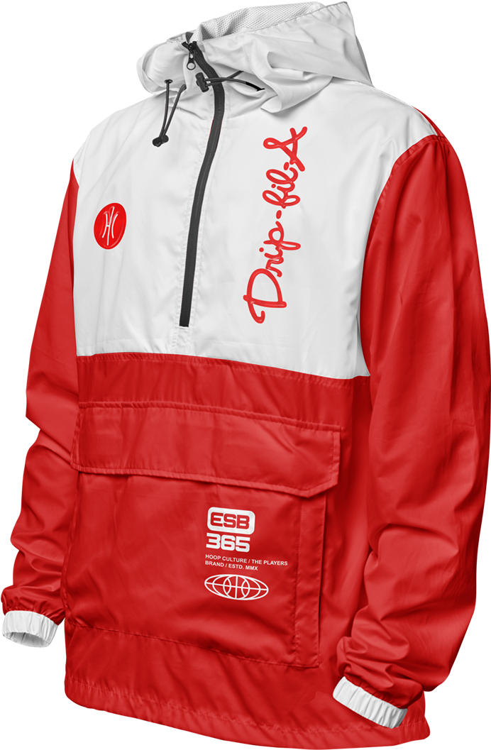 Drip-fila Windbreaker Jacket - Windbreaker (850x1176), Png Download