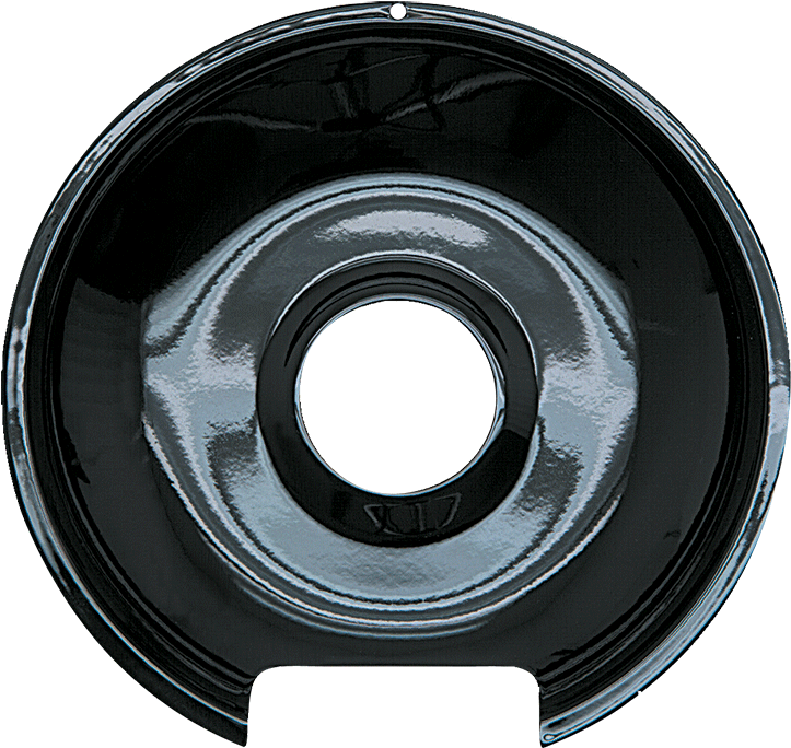 P104 Style E Large Heavy Duty Black Porcelain Drip - Range Kleen P-103 6" Electric Drip Pan (1024x1024), Png Download