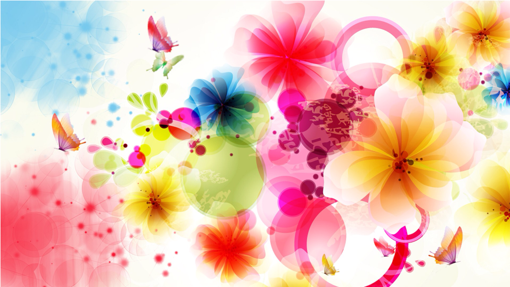 The Urban Bedouin - Hd Abstract Flowers (1024x748), Png Download