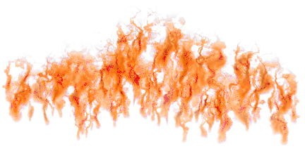 06 Feb 2009 - Orange Smoke Transparent Background (569x277), Png Download