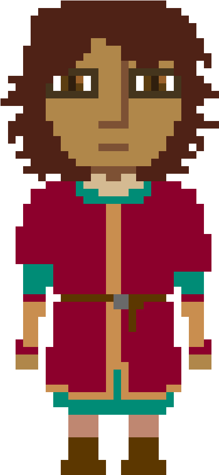 The Semi-realistic Version Of Navek Serves As A Reference - Cartoon (1029x1200), Png Download