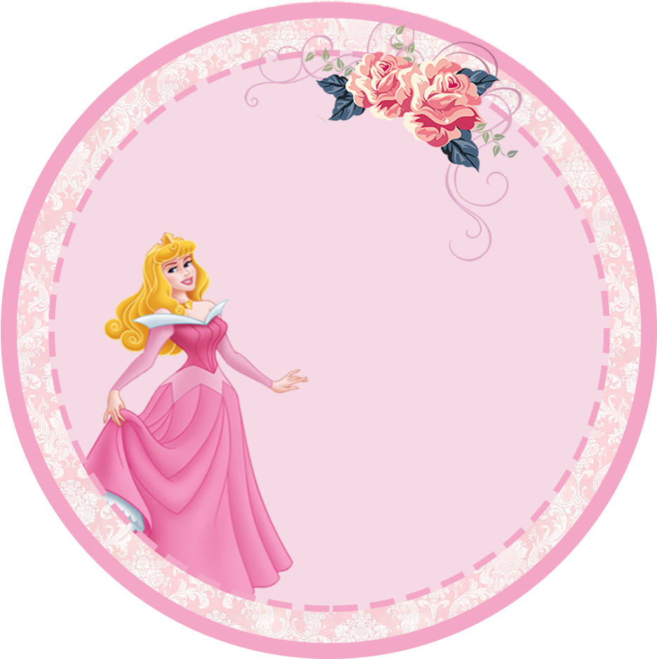 Sleeping Beauty Party, Aurora Sleeping Beauty, Princess - Etiquetas Princesa Aurora (945x945), Png Download