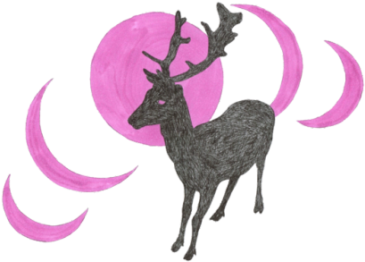Antler Clipart Transparent Tumblr - Welcome To Nightvale Deer (500x350), Png Download