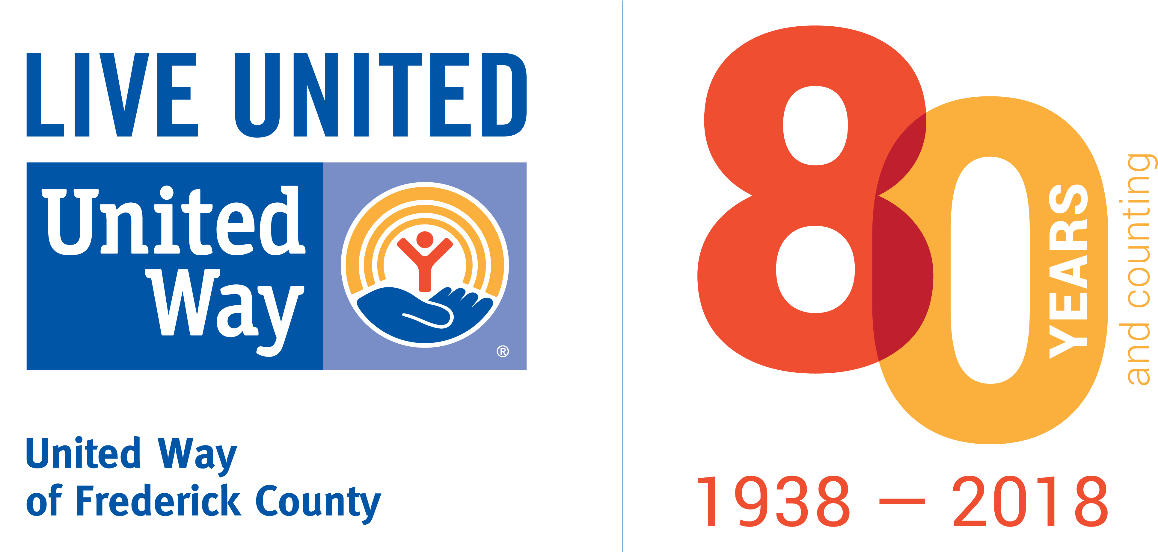 Home - United Way Of Frederick County (4000x1956), Png Download
