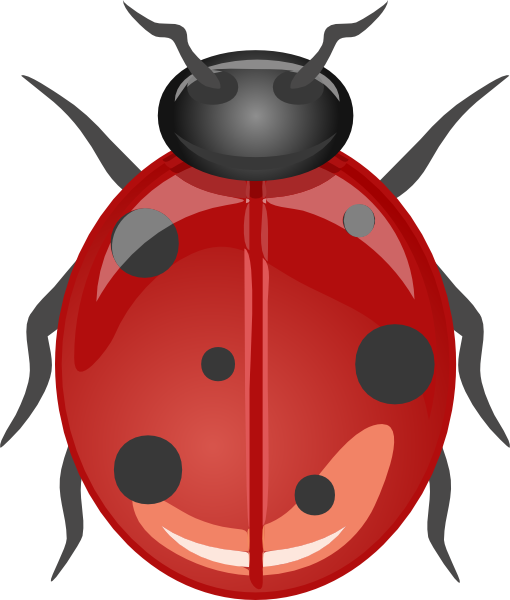 Sweet Lady Bug Svg Clip Arts 510 X 600 Px (510x600), Png Download