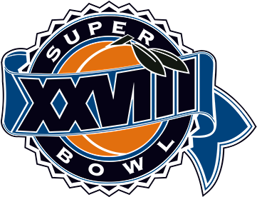 The Dallas Cowboys Became The Fourth Team To Win Back - Super Bowl Xxviii (611x275), Png Download