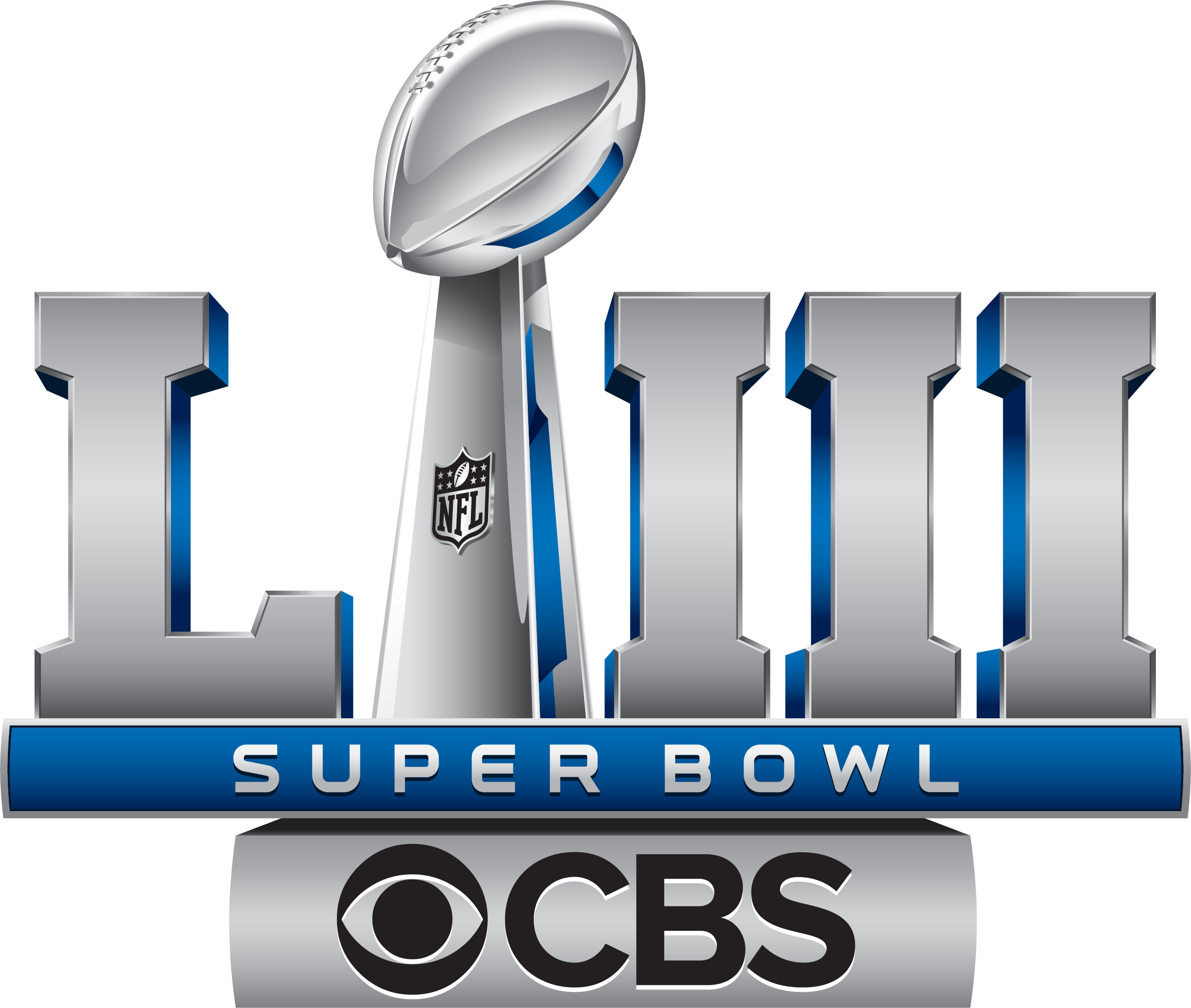 Cbs Press Express - Super Bowl Liii Cbs (2577x2181), Png Download