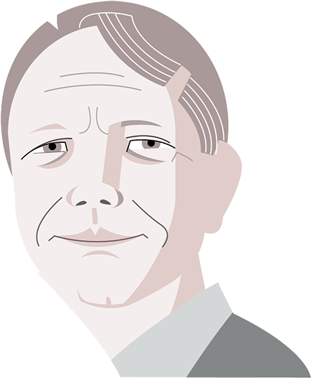 André Singer - Illustration (600x600), Png Download