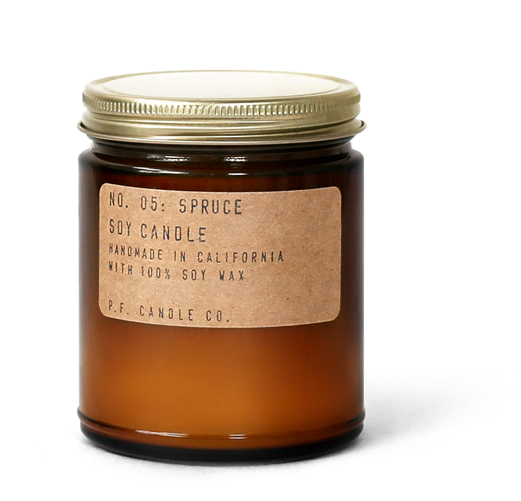 2 Oz Standard Soy Candle In An Amber Glass Jar With - Spiced Pumpkin Soy Candle (880x1130), Png Download