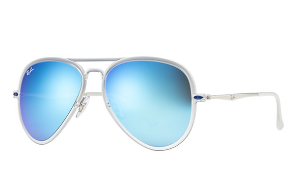 Ray-ban Light Ray Rb4211 601s71 56 Sunglasses - New Ray Ban Aviator Light Ray (582x500), Png Download