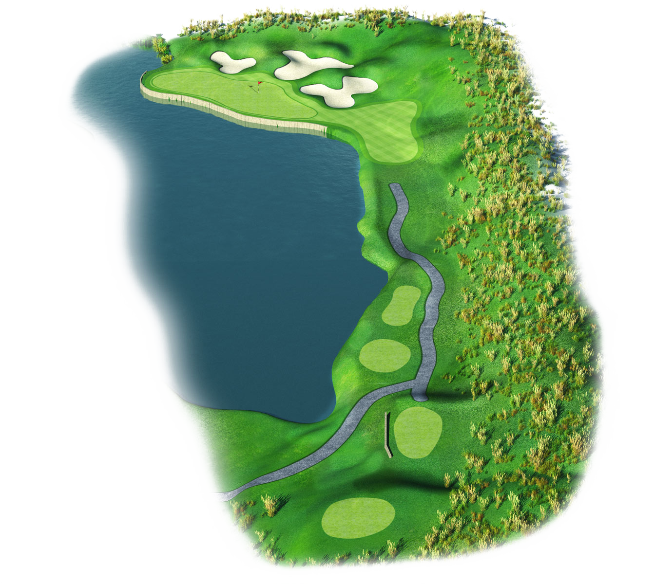 2 - Albatros Ryder Cup (1344x1200), Png Download
