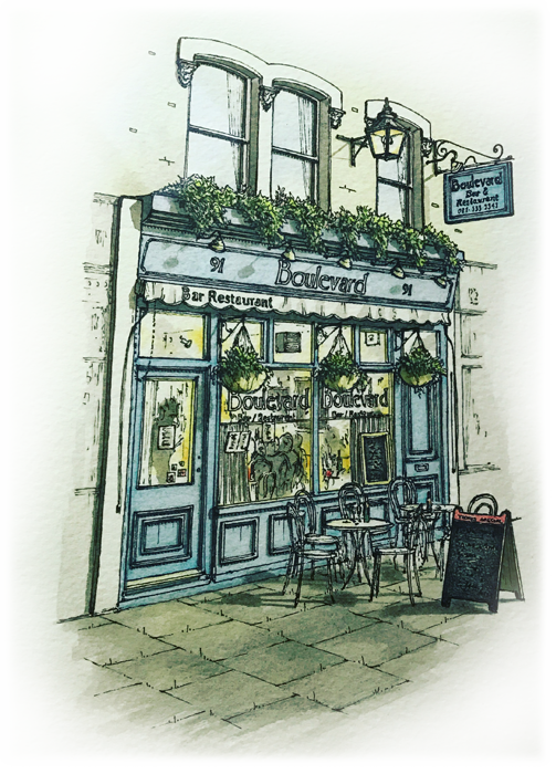 A Passion For Service - Restaurant (503x700), Png Download