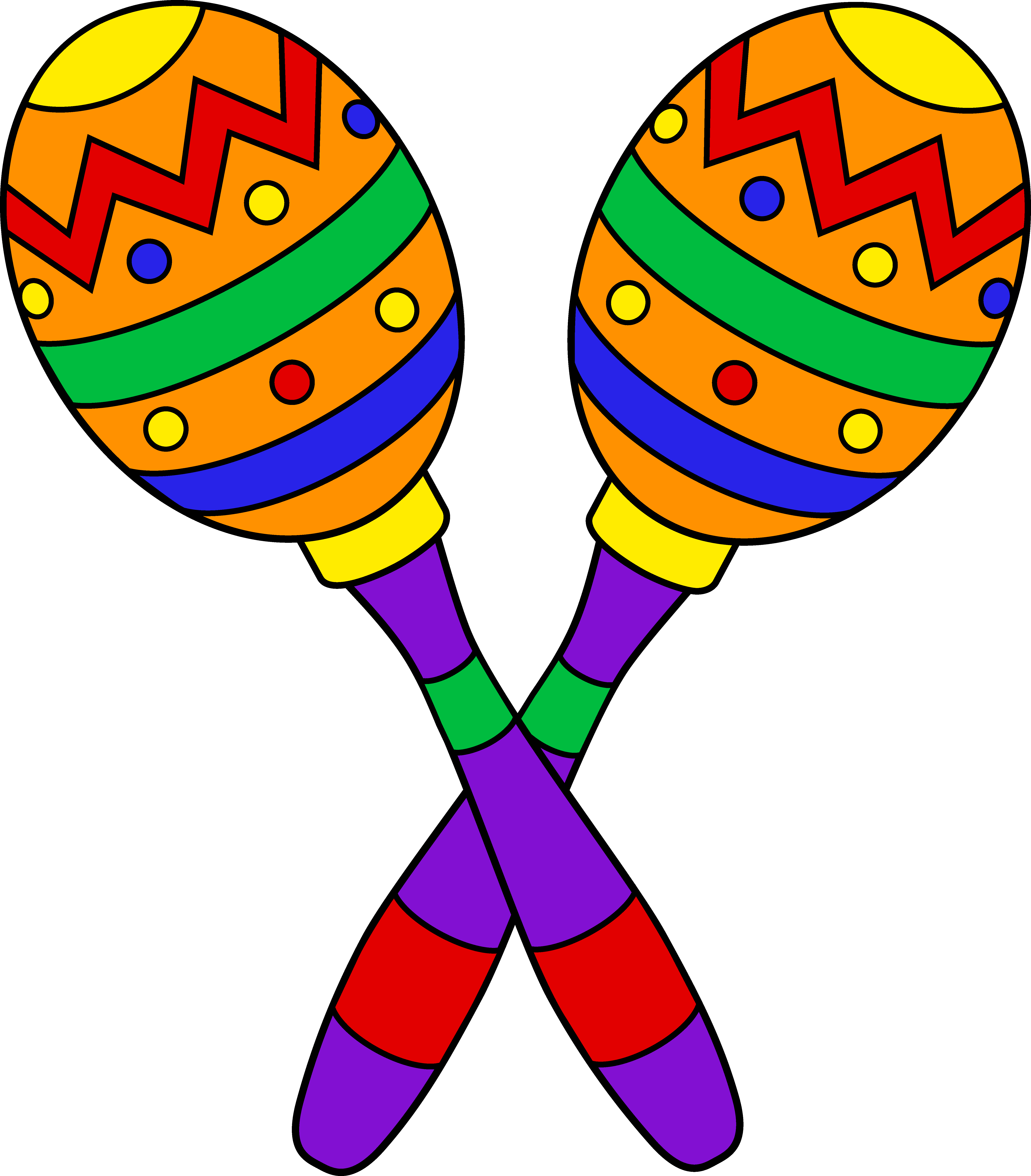 Png Free Library Colorful Design Craft Ideas Pinterest - Mexican Clip Art (482x550), Png Download