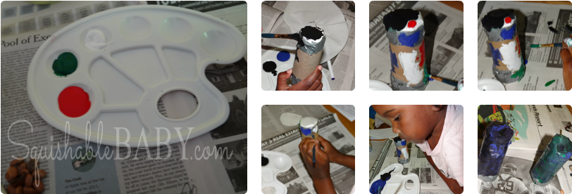 We Took Out Our Paint And Used Our Imaginations And - Art (851x315), Png Download